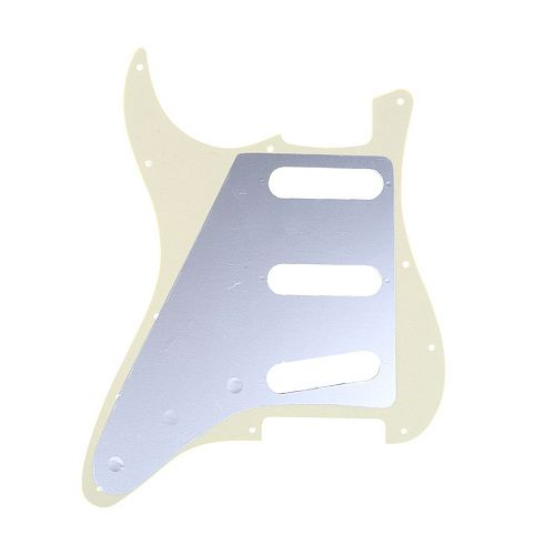 Musiclily MX1388CM Защитная накладка для электрогитары, Fender Stratocaster, 3 слоя, кремовая.